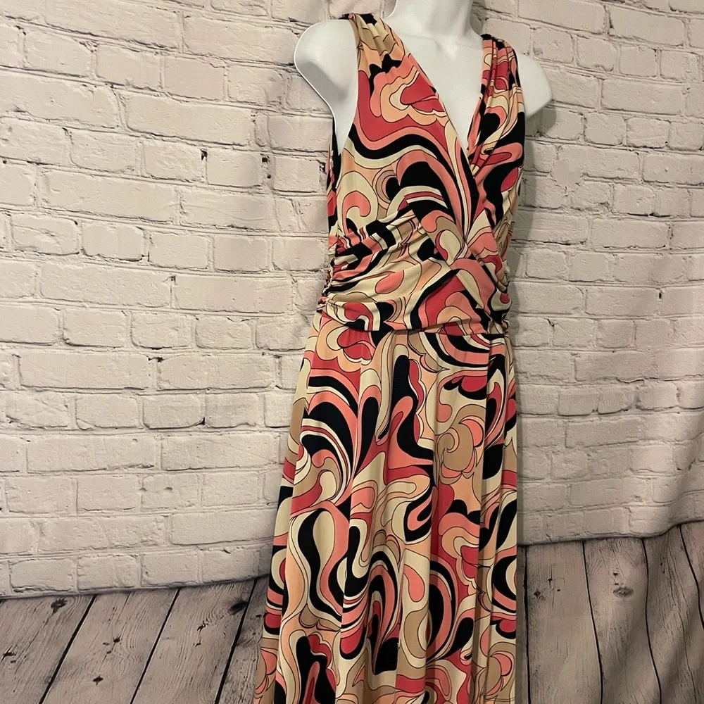 Rabbit Rabbit Rabbit mod print dress size 4 - Picture 5 of 9